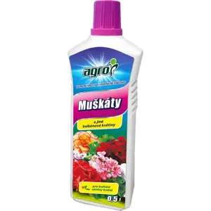 AGRO Kapalné hnojivo muškáty / pelargonie 0,5 l