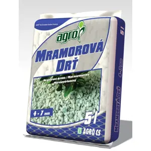 AGRO Mramorová drť 4-7 mm 5l