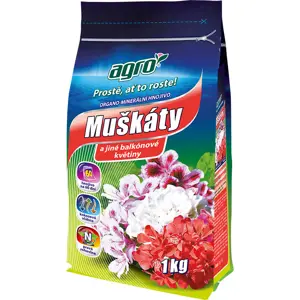 Agro organominerální hnojivo Muškáty 1kg