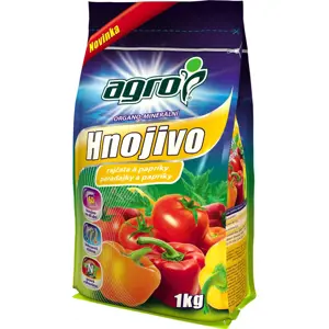 Agro organominerální hnojivo Rajčata a Papriky 1kg