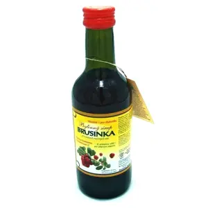 Bylinný fruktózový sirup BRUSINKA 290 g