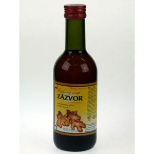 Bylinný fruktózový sirup ZÁZVOR 290 g