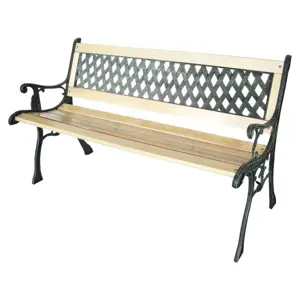 CH2776 Lavička zahradní pro 2 osoby 122x56x74cm