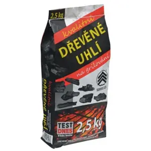 Dřevěné uhlí pytel 2,5kg