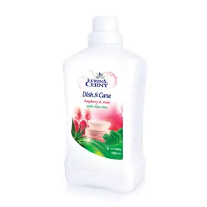 e 2038 Raspberry & Mint Prostředek na ruční mytí nádobí s aloe vera 1 000ml