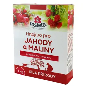 Hnojivo Rosteto Jahody a Maliny 1kg -  s čedičovou moučkou