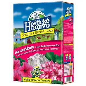 Hoštické hnojivo s guánem Muškáty 1kg