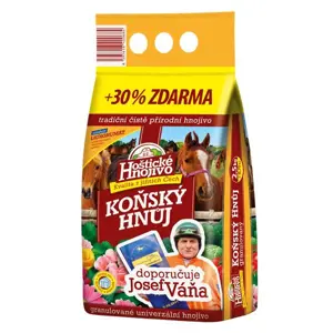 Koňský hnůj Váňův 2,5 kg + 30% zdarma