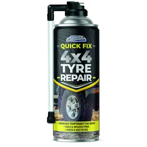 Car Pride Quick Fix sprej na opravu pneumatik 4x4, 400ml