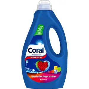 Coral prací gel na barevné prádlo Optimal Color 26PD 1,3l