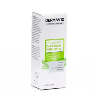 DERMA V10 inovations hydratační krém s faktorem SPF15 50ml