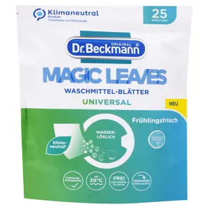 Dr.Beckmann Magic Leaves Universal papírky pracího prášku univerzal 25ks