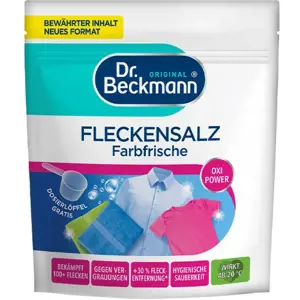 Dr.Beckmann speciální sůl na odstranění skvrn z barevného prádla OXI Power 400g