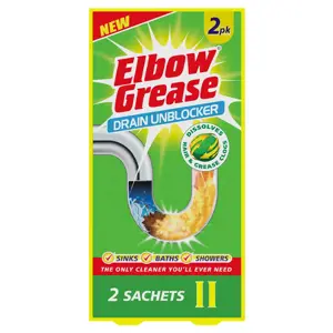 Elbow Grease čistič odpadů v prášku 2x25g