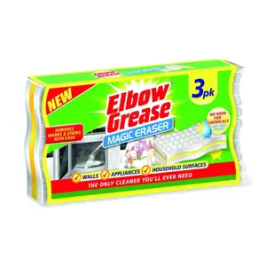 Elbow Grease nano houbička s pružnou vrstvou 3ks