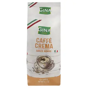 Gina Zrnková káva Café Crema 1000 g