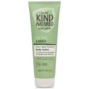 Kind Natured Men pánský tělový krém 3v1 Amber & TeaTree 250ml