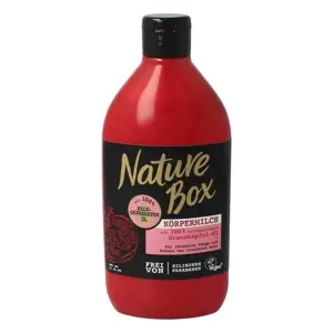 Nature Box tělové mléko s olejem z granátového jablka 385ml