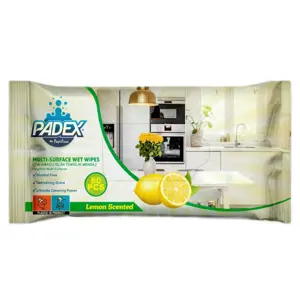 Padex Univerzální čistící ubrousky Lemon 80ks