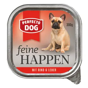 Perfecto Dog Fine Happen - hovězí a játra 300g