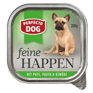 Perfecto Dog Fine Happen - krůtí, těstoviny a zelenina 300g