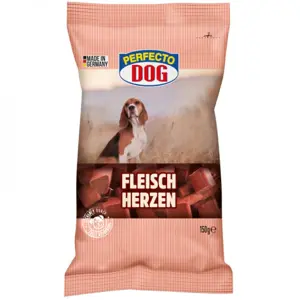 Perfecto Dog Fleischherzen masová srdíčka 100g