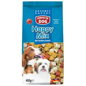 Perfecto Dog sušenky Happy Mix 400 g