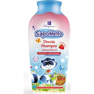 SapoNello italský dětský sprchový gel a šampon Jahůdka 250ml