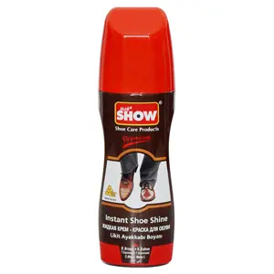 Show leštěnka a renovátor obuvi, hnědá, 75ml