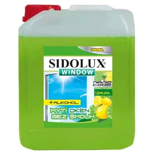 Sidolux Nano Code Čistič oken s vůní limetky 5000ml