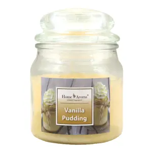 Svíčka vonná dekorativní VANILLA PUDDING, 200g