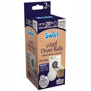 Swirl Wool Balls 100% vlna 2 ks