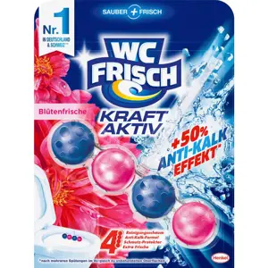 WC Frisch kuličky do toaletní mísy Kraft Aktiv Blütenfrische 50g