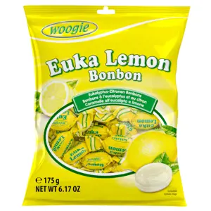 Woogie bylinkové bonbony Euka Lemon 175g