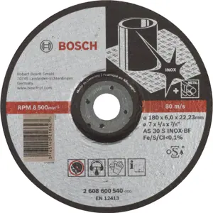 Brusný kotouč na nerez Bosch Expert 180 mm 2608600540