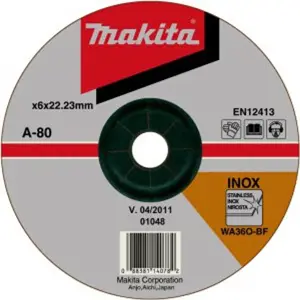 Brusný kotouč na nerez Makita 125 mm A-80656