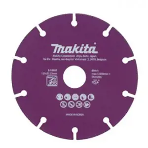 Diamantový kotouč Makita 125 x 1.3 x 22,23 mm