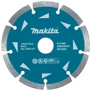 Diamantový kotouč Makita 125 x 22,23 mm D-41595