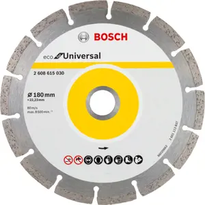 Diamantový kotouč segmentový Bosch Eco for Universal 180 mm 2608615030