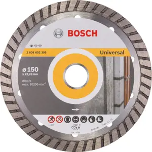 Diamantový kotouč turbo Bosch Standard for universal 150 mm 2608602395