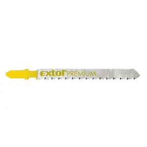 EXTOL PREMIUM 8805001 - plátky do přímočaré pily 5ks, 75x2,5mm, HCS