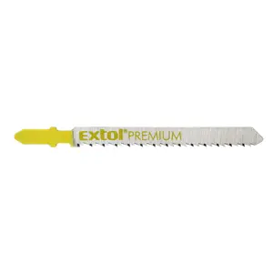 EXTOL PREMIUM 8805005 - plátky do přímočaré pily 5ks, 75x2,5mm, HCS