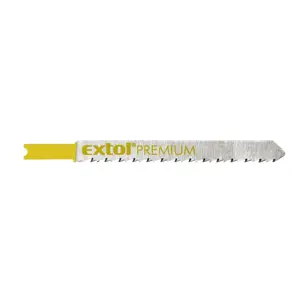 EXTOL PREMIUM 8805501 - plátky do přímočaré pily 5ks, 75x2,5mm, HCS