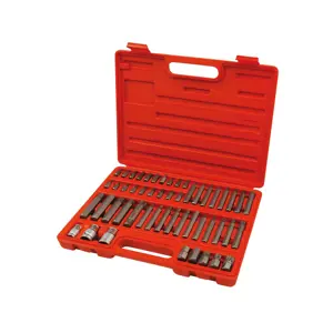 EXTOL PREMIUM 8818200 - hroty IMBUS-TORX-XZN, sada 51ks, pro ráčny 3/8", 1/2"