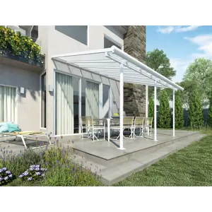 Hliníková pergola Palram Sierra 4200 bílá 3 x 4,25