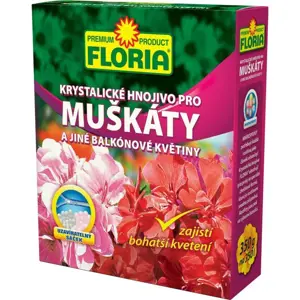 Produkt Hnojivo FLORIA pro muškáty a jiné balkónové květiny 350 g Agro 008221