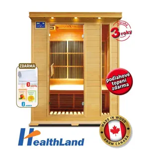 Infrasauna HEALTHLAND DeLuxe 3003 Carbon