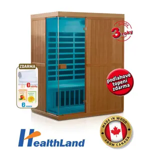 Infrasauna HEALTHLAND DeLuxe 3300 Carbon - BT