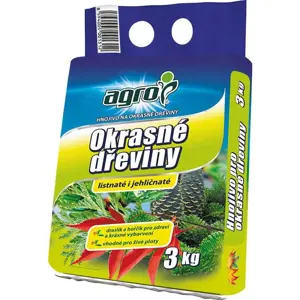 Produkt Minerální hnojivo pro okrasné dřeviny Agro 3 kg 000381