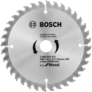 Pilový kotouč Bosch Eco for Wood 150 mm, 36 T 2608644371